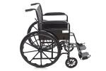 Half Folding Self Propelled Wheelchair with Safety Seatbelt