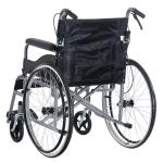 LSLIFE Lightweight Folding Wheelchair with 24-Inch Wheels