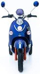 Blue Retro 3-Wheel Mobility Scooter