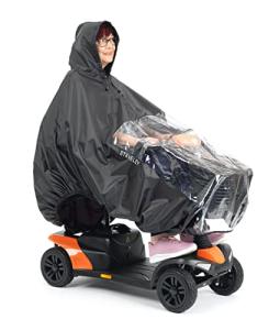 Staveley Waterproof Rain Poncho for Mobility Scooters