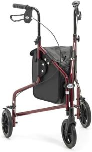 Days Tri-Wheel Lightweight Mobility Walker with Bag