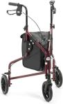 Days Tri-Wheel Lightweight Mobility Walker with Bag