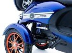 Blue Retro 3-Wheel Mobility Scooter