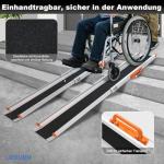 Aluminium Telescopic Ramp for Wheelchairs and Bicycles