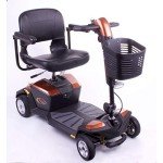 Pride Apex Rapid Compact Mobility Scooter Orange
