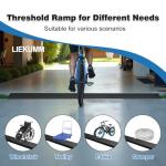 25mm Rise Non-Slip Rubber Threshold Ramp