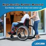 25mm Rise Non-Slip Rubber Threshold Ramp