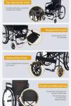 Lightweight Foldable Self-Propelled Mobility Wheelchair