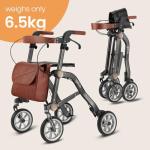 Uplivin Trive 4-Wheel Rollator with Seat