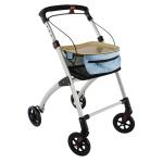 Days Breeze 4-Wheel Indoor Rollator with Basket
