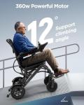 Lightweight Foldable Electric Wheelchair for Adults