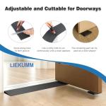 Non-Slip Rubber Threshold Ramp for Scooters