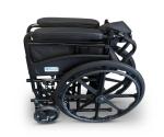 Lightweight Black Self-Propel Wheelchair with Brakes