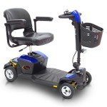 Pride Apex Rapid Compact Mobility Scooter (Blue)