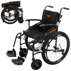 Lightweight Folding All-Terrain Manual Wheelchair