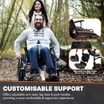 Lightweight Folding All-Terrain Manual Wheelchair