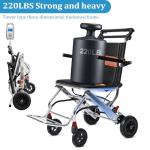 Lightweight Folding Transport Wheelchair for Easy Travel