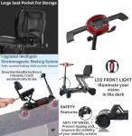 Lightweight Automatic Folding Mobility Scooter, 20 KM Battery