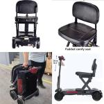 Lightweight Automatic Folding Mobility Scooter, 20 KM Battery