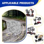 Heavy Duty Waterproof Mobility Scooter Cover 120x90cm