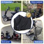 Heavy Duty Waterproof Mobility Scooter Cover 120x90cm