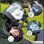 Waterproof Black Tiller Cover for Mobility Scooters