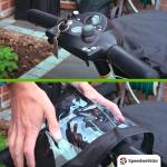 Waterproof Black Tiller Cover for Mobility Scooters