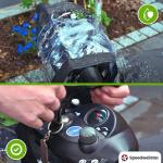 Waterproof Black Tiller Cover for Mobility Scooters