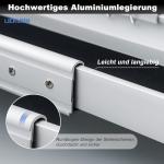 Adjustable Aluminum Wheelchair Ramp - 244 cm Long