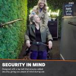 Lightweight 8kg Folding Travel Wheelchair with Bag