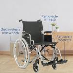 DAYS Whirl Lightweight Foldable Mobility Wheelchair