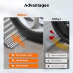 Portable Folding Wheelchair Ramp - 122cm, 270kg Capacity