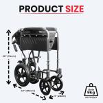 Millercare iLite Compact Folding Lightweight Wheelchair