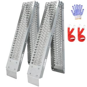 Heavy-Duty Folding Loading Ramps for Vehicles