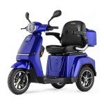 VELECO TURRIS 3-Wheel Mobility Scooter - Blue