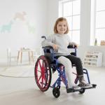 PEPE Kids Foldable Self-Propelled Mobility Wheelchair