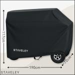 Heavy Duty Waterproof Mobility Scooter Cover - Black