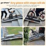 7FT Portable Aluminum Wheelchair Ramp for Home