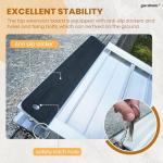 7FT Portable Aluminum Wheelchair Ramp for Home