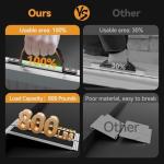 7FT Portable Aluminum Wheelchair Ramp for Home