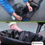 SpeedwellStar Waterproof Scooter Basket Liner and Cover