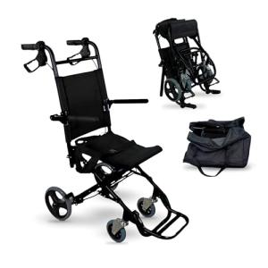 Lightweight Folding Wheelchair for Travel - Saturn Model