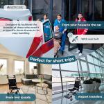 Lightweight Folding Wheelchair for Travel - Saturn Model