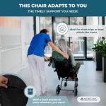 Lightweight Folding Wheelchair for Travel - Saturn Model