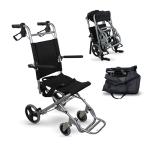 Mobiclinic Neptuno Folding Transport Wheelchair - Black