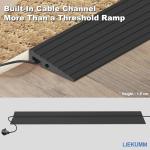 LIEKUMM 1.5cm PVC Cuttable Wheelchair Ramp