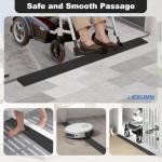 LIEKUMM 1.5cm PVC Cuttable Wheelchair Ramp