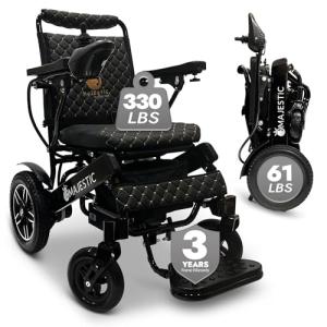 Majestic IQ-8000 Foldable Electric Wheelchair for Adults