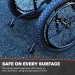 MobiQuip All-Terrain Folding Wheelchair for Kids