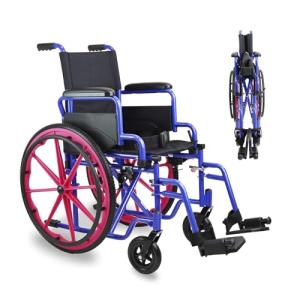 PEPE Kids Foldable Self-Propelled Mobility Wheelchair